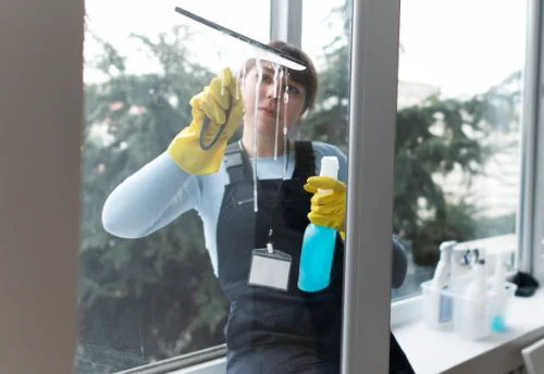 Nettoyage de vitres intérieures et extérieures à Normanville